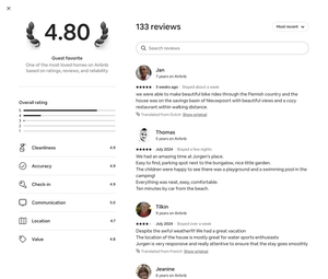 Airbnb Reviews Removal.